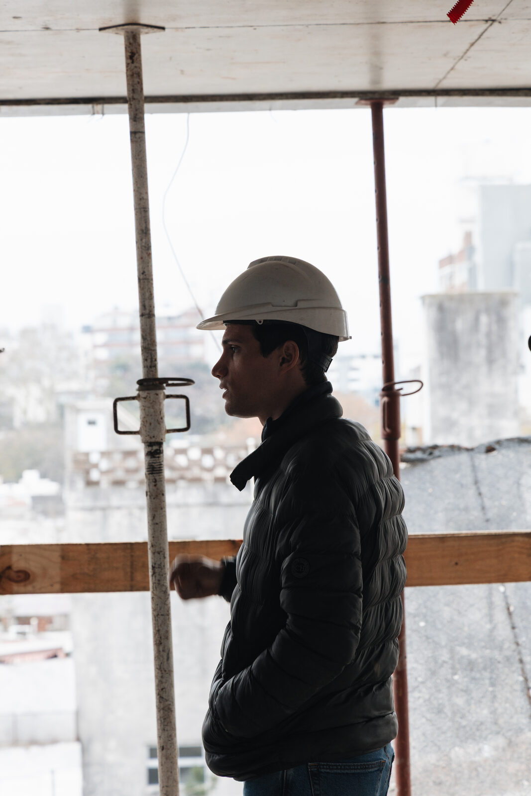 Equipo de Alpha Construcciones en obra